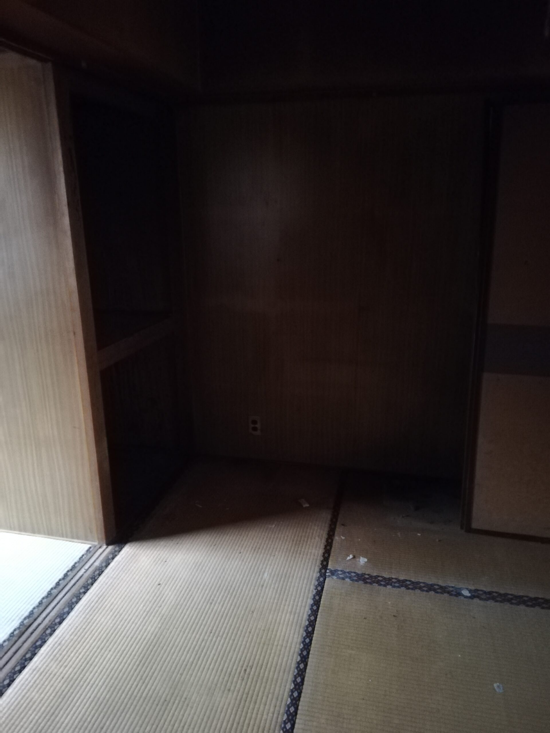 不用品がなくなってすっきりしたお部屋の写真